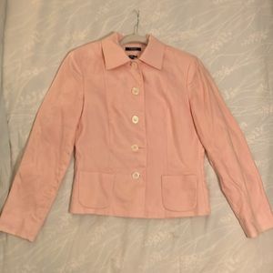 Chaps pink linen women’s jacket